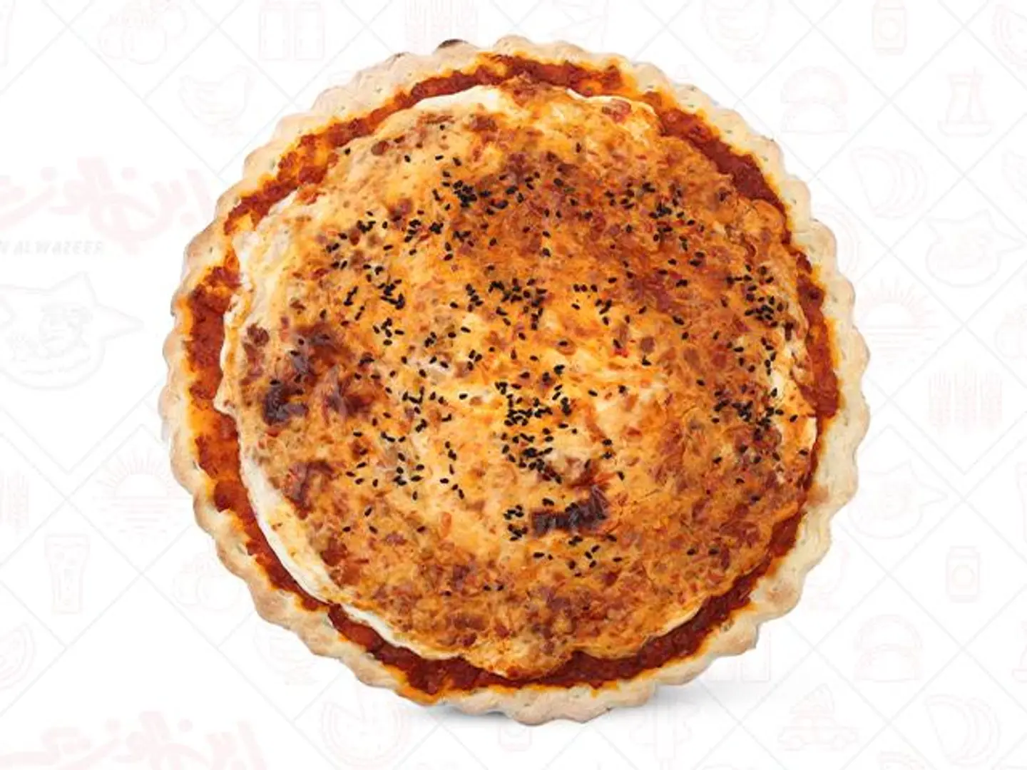 محمرة باللبنة