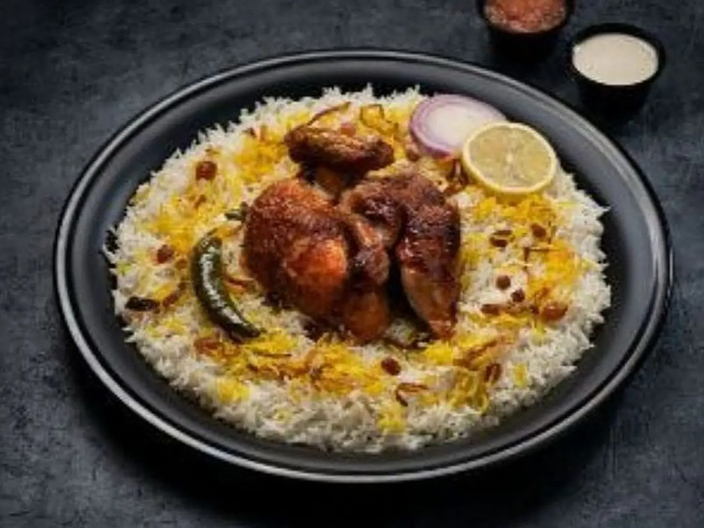 Grilled Chicken With Popular Rice Half Chicken