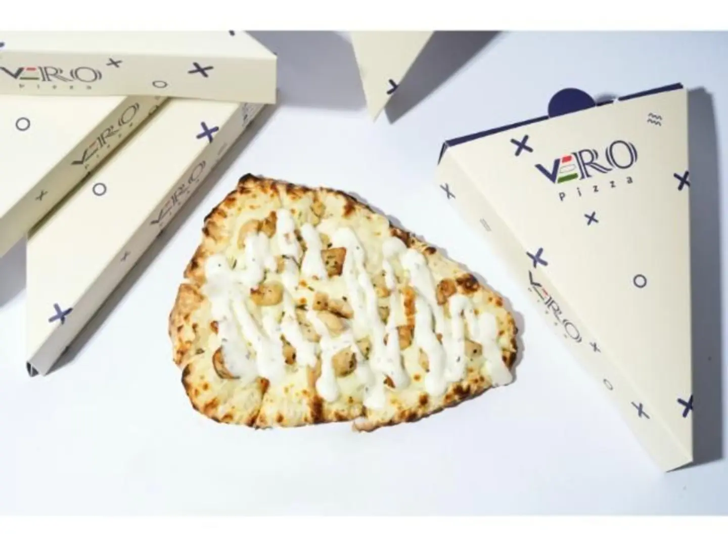 بيتزا دجاج رانش سلايز