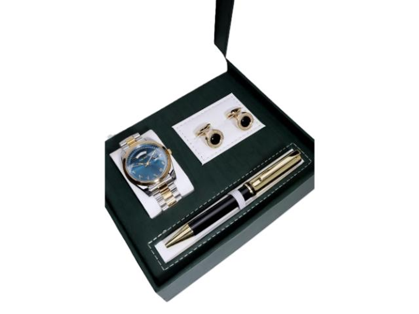 طقم ساعة رجالي فاخر 9