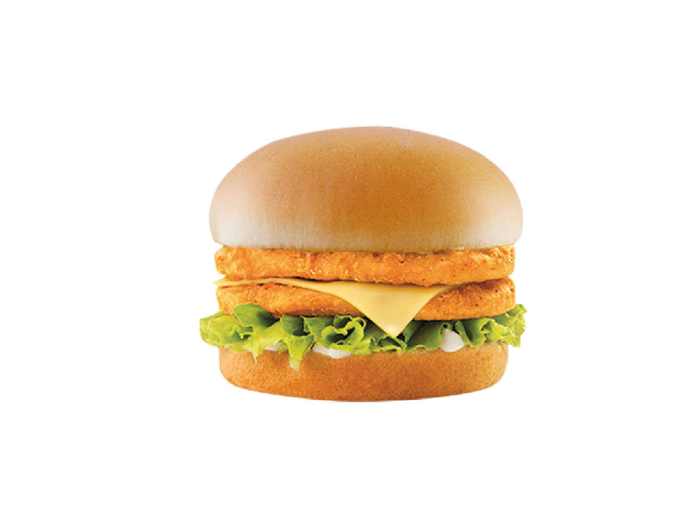 Double Chicken Burger With Cheese