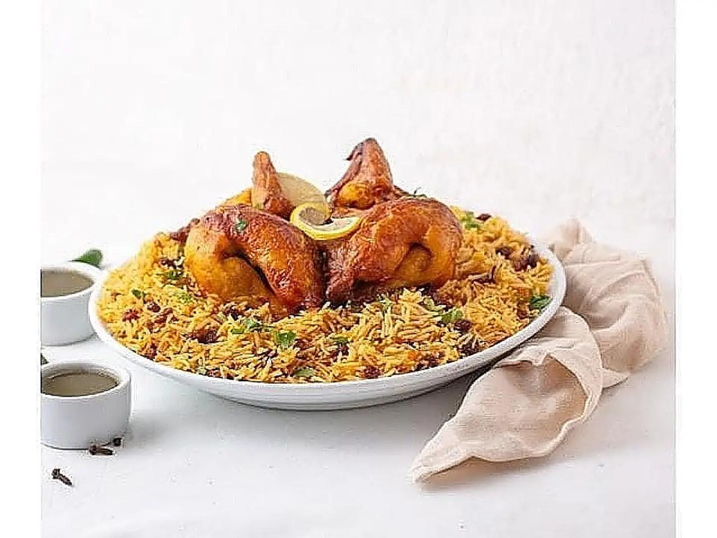 شواية كاملة مع أرز