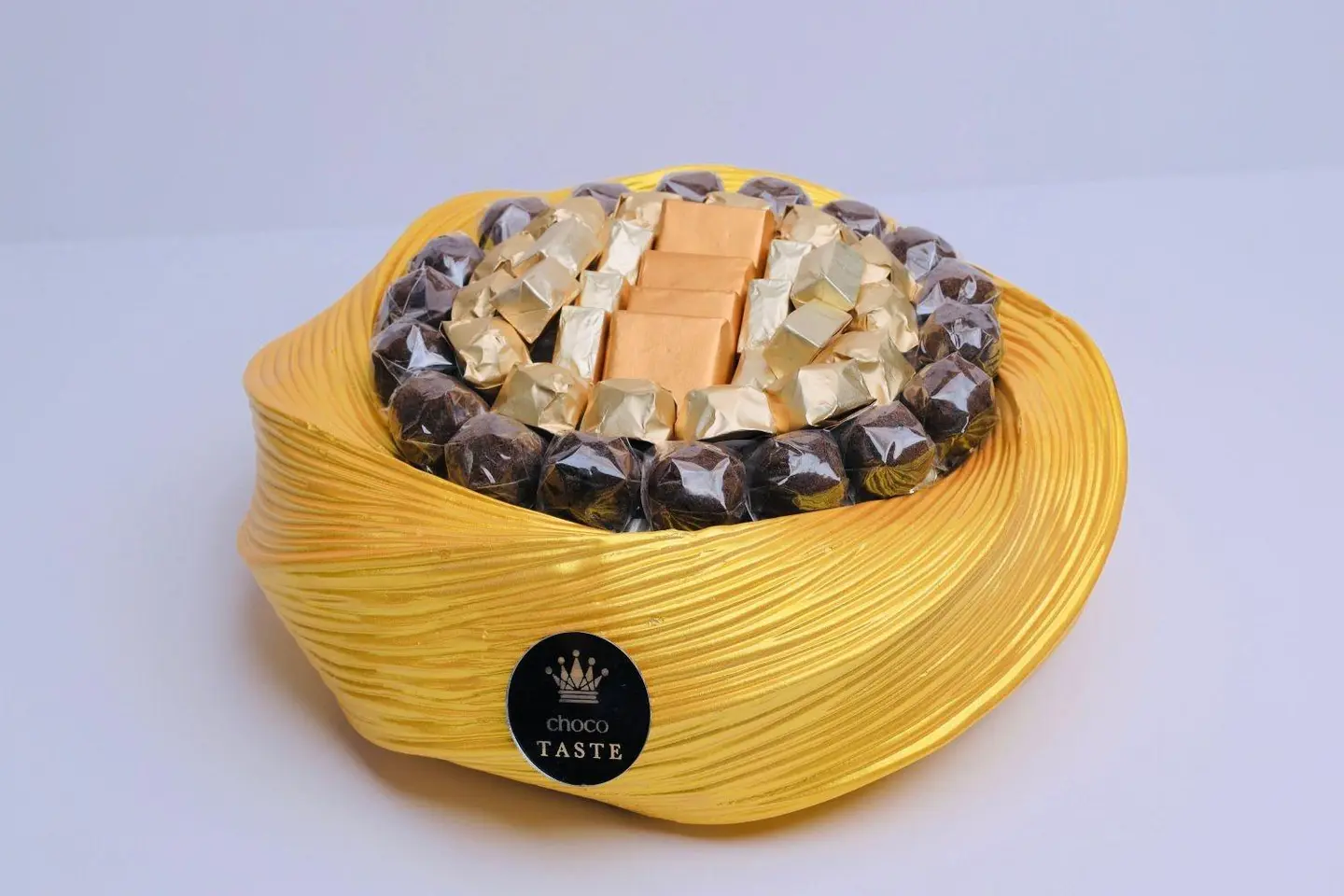 صحن ریزن ذهبي