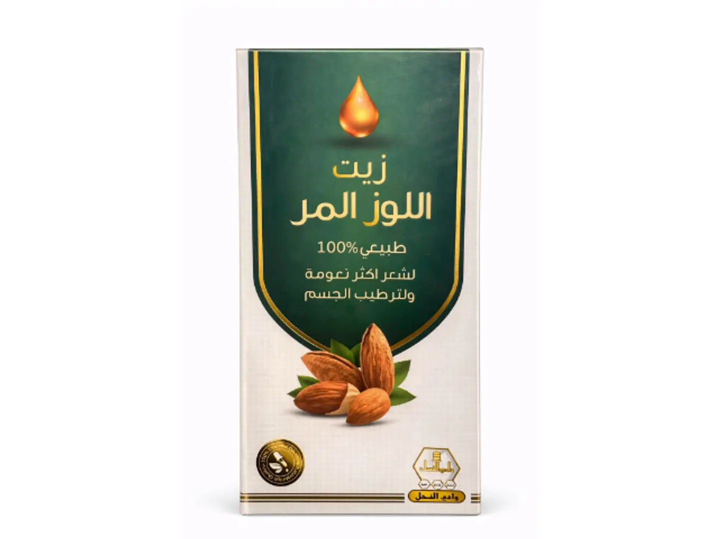 زيت اللوز المر وادي النحل 125مل