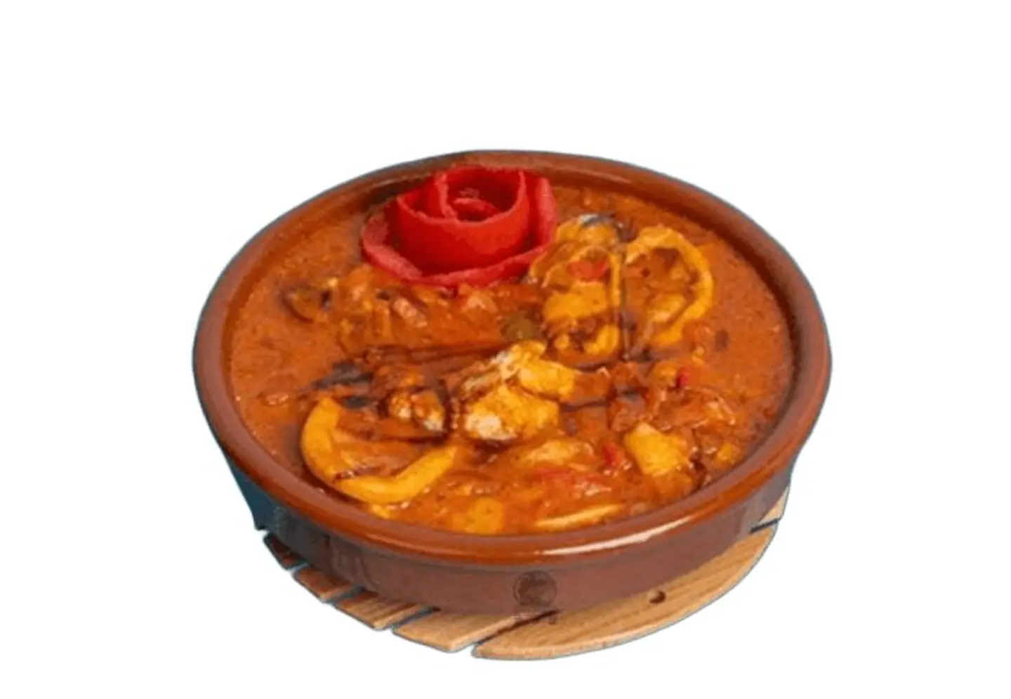 Seafood Tagine With Red Sauce