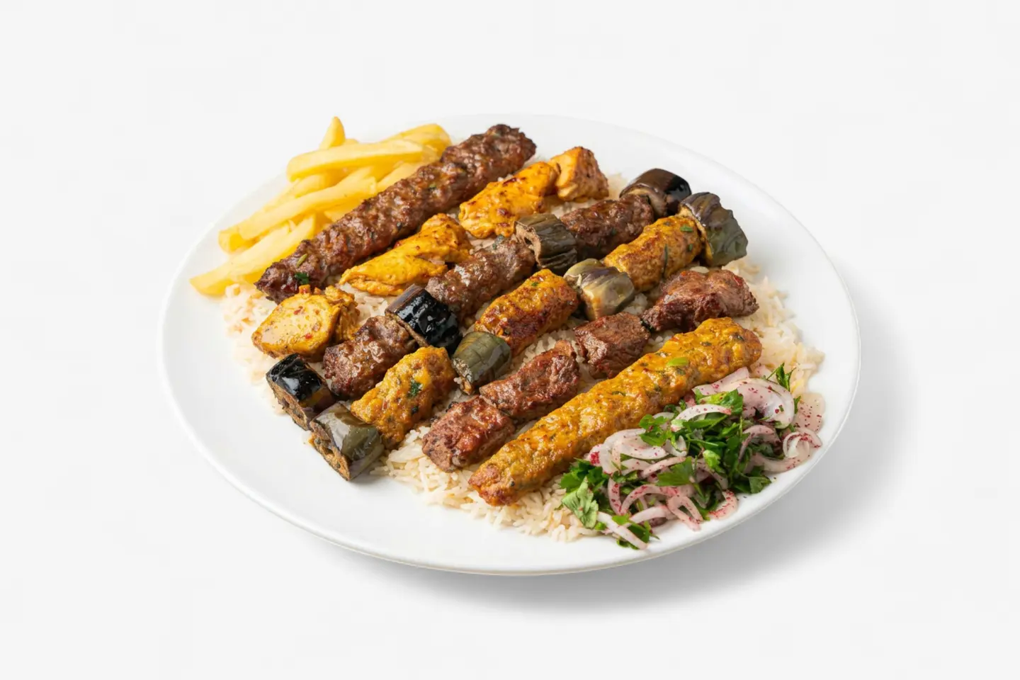 نص كيلو مشكل