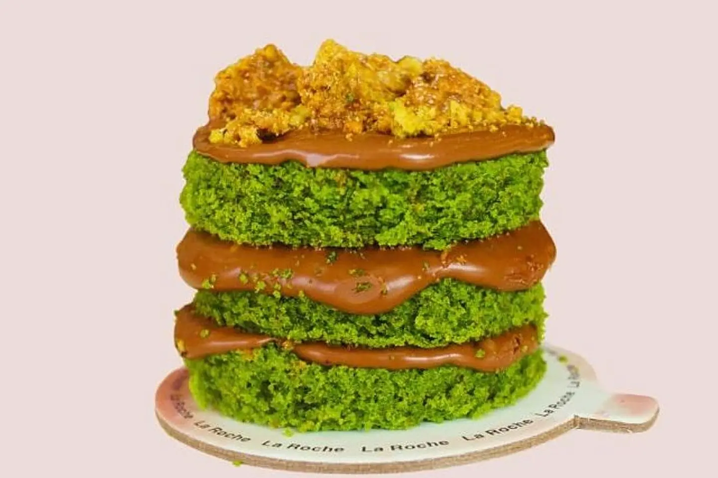 ميني كيك الفستق بالنوتيلا