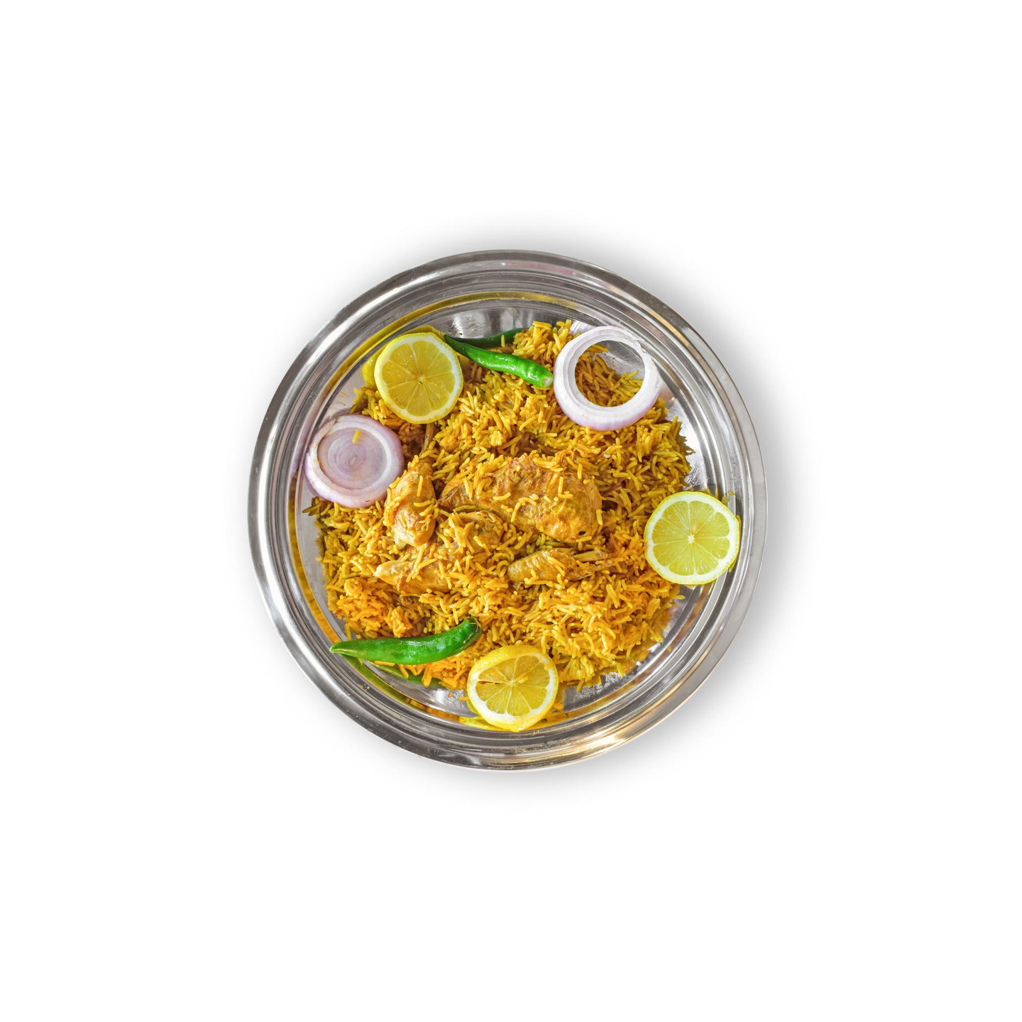 Half Chicken Madghot  With Rice