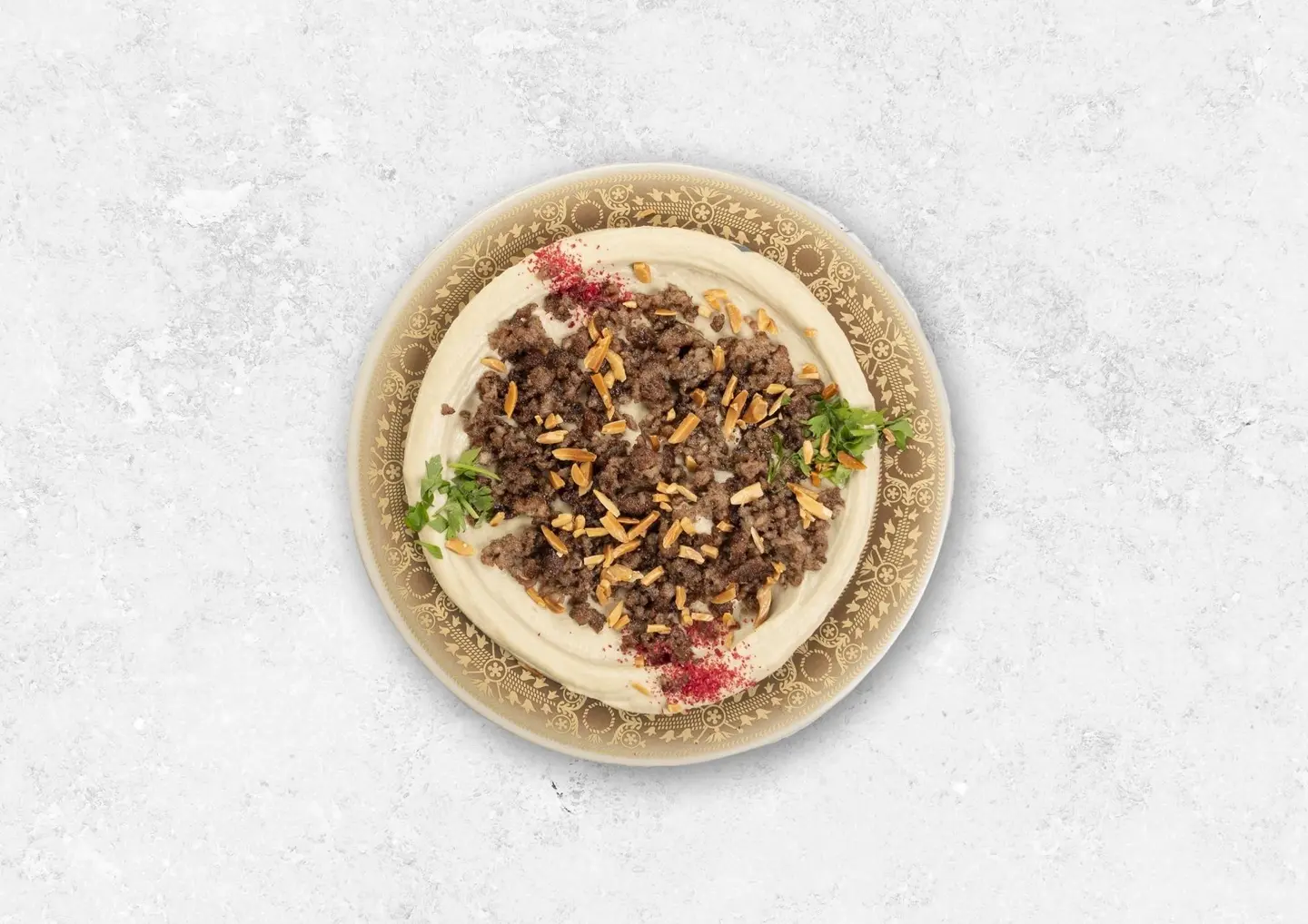 مقلقل لحم بالحمص