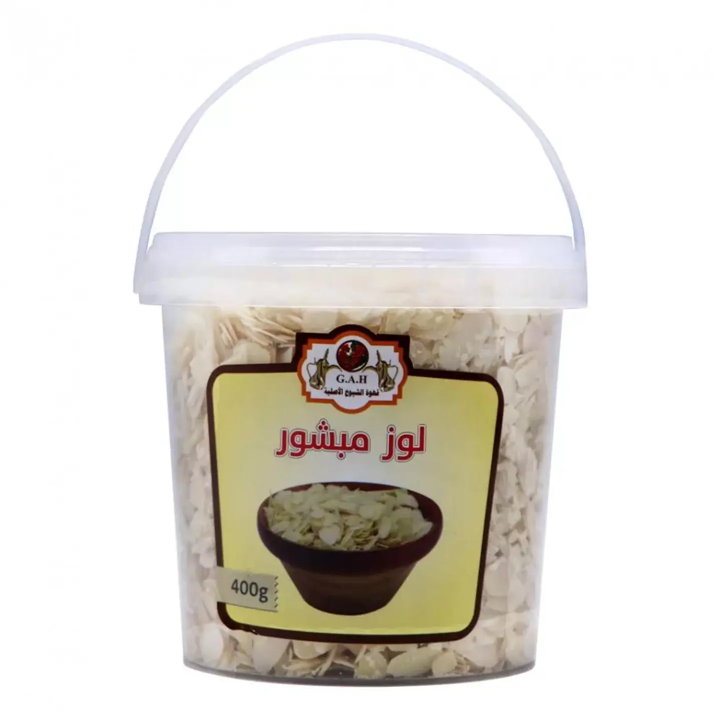 لوز مبشور 400جرام