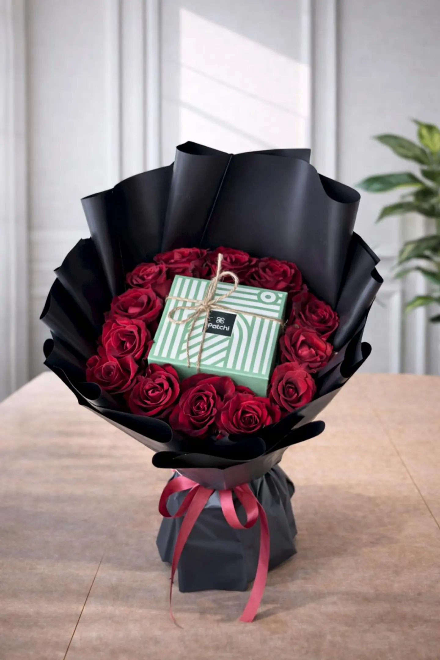 Rose With Patchi Chocolate 4