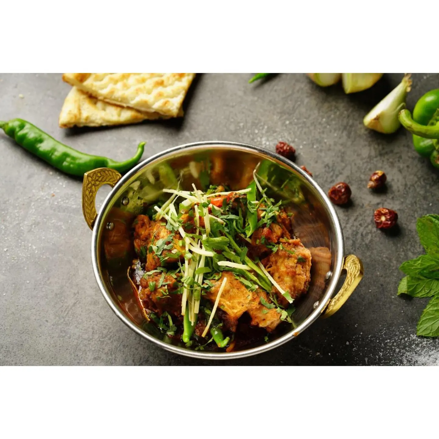 Chicken Karahi With Cream