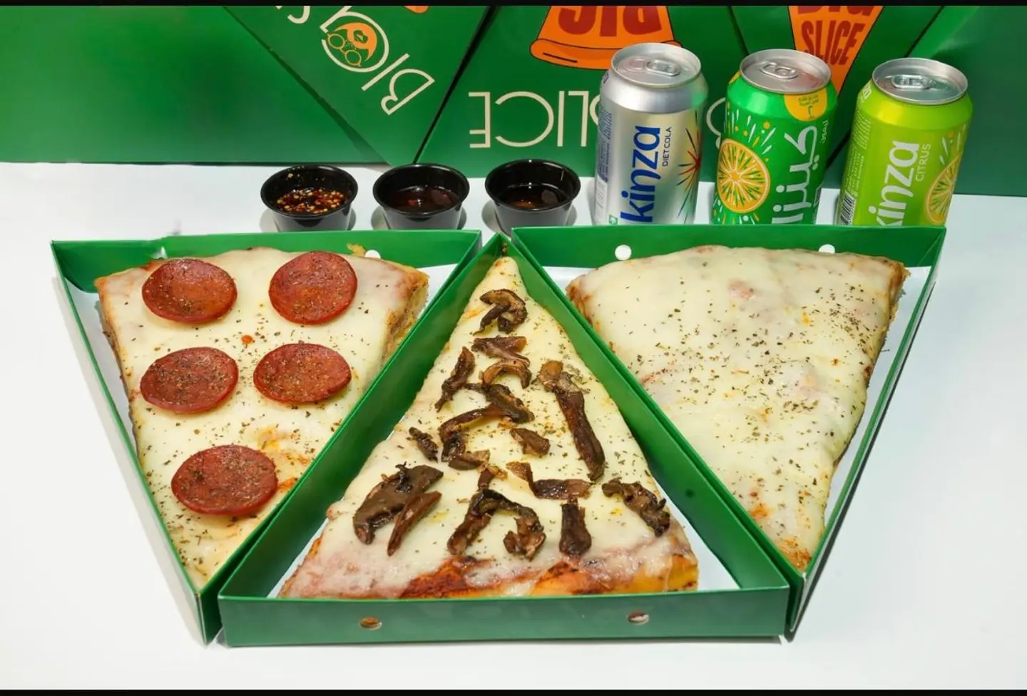 Three Slices Of Your Choice