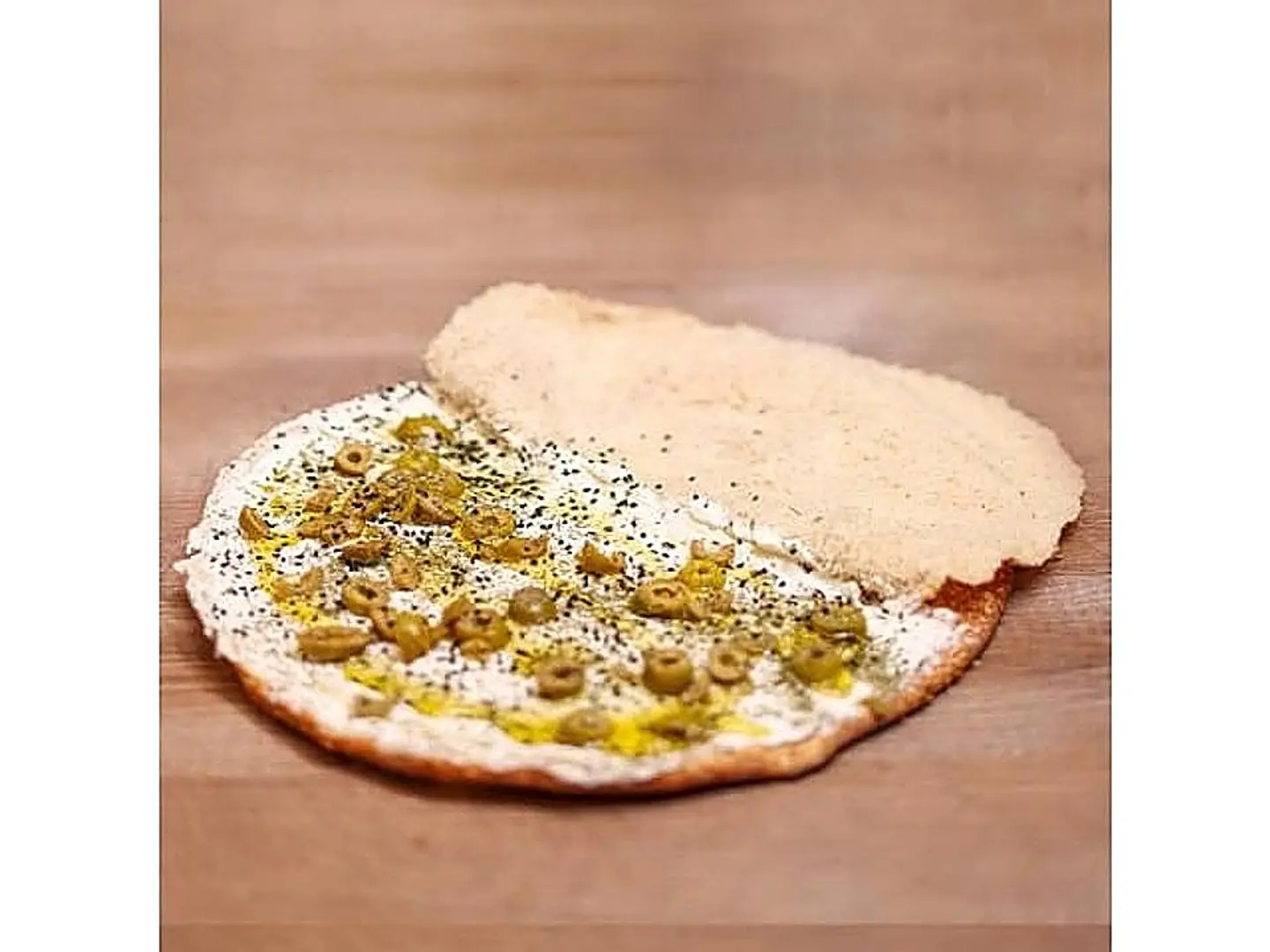 Labneh With Vegetables Cake