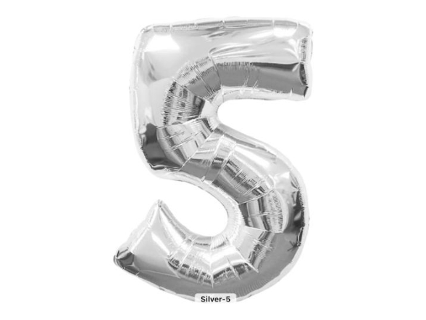 Silver Helium Balloon No. 5