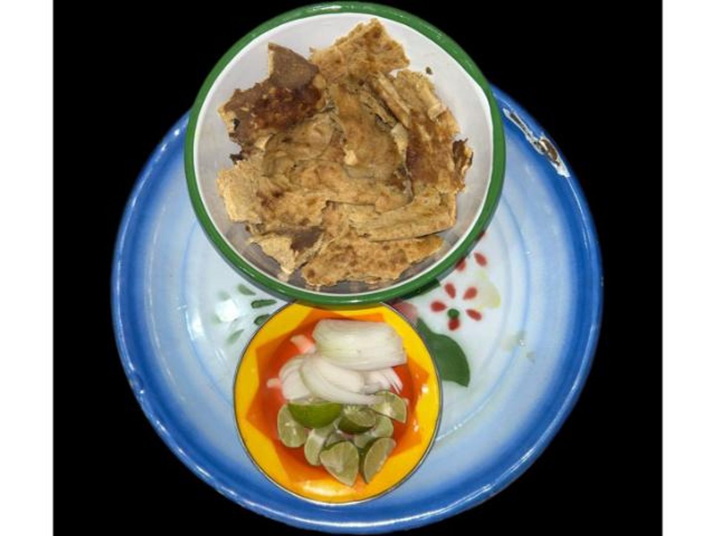 Plate Of Bread Without Trotterss