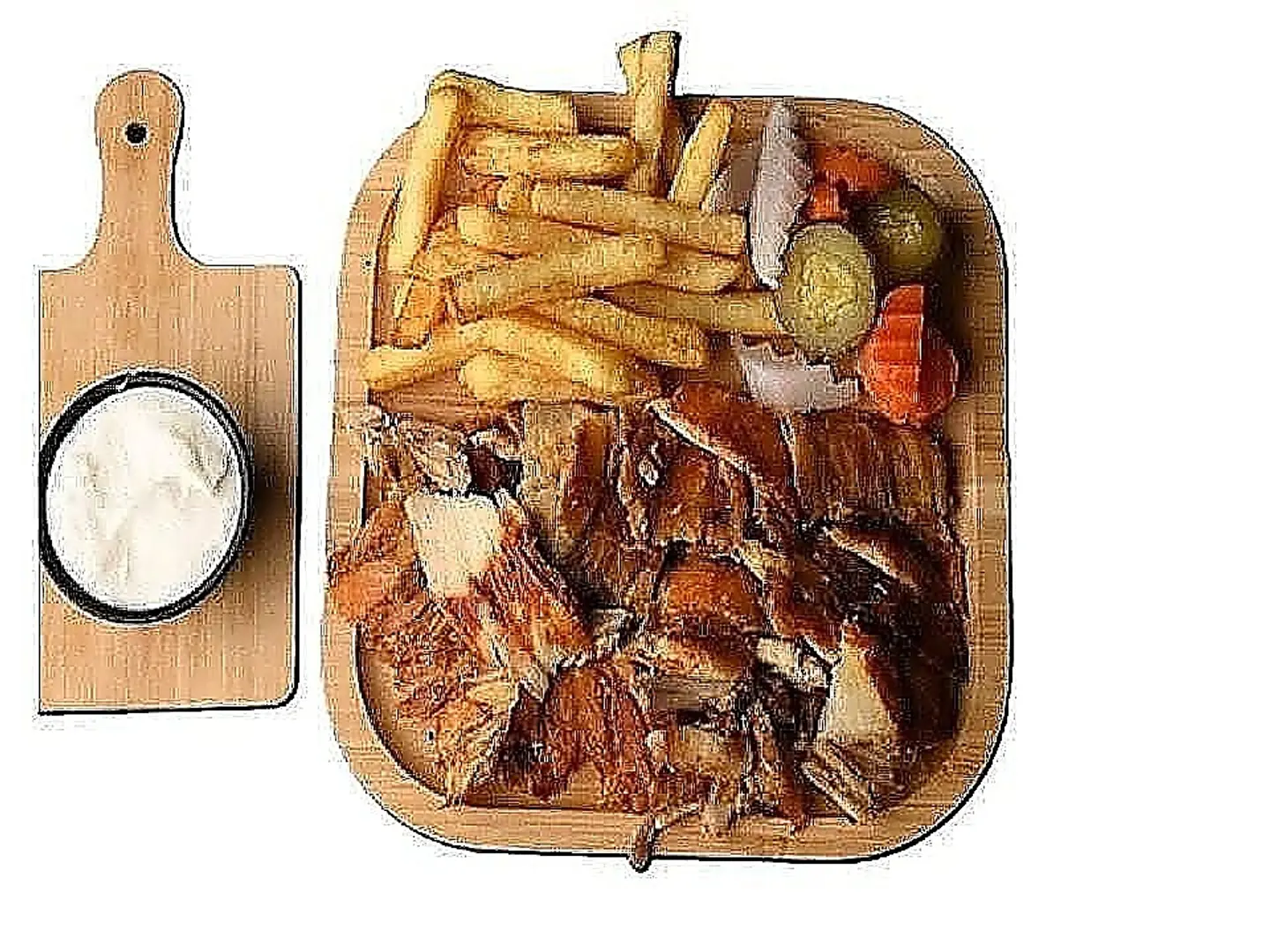 شاورما صحن فرط