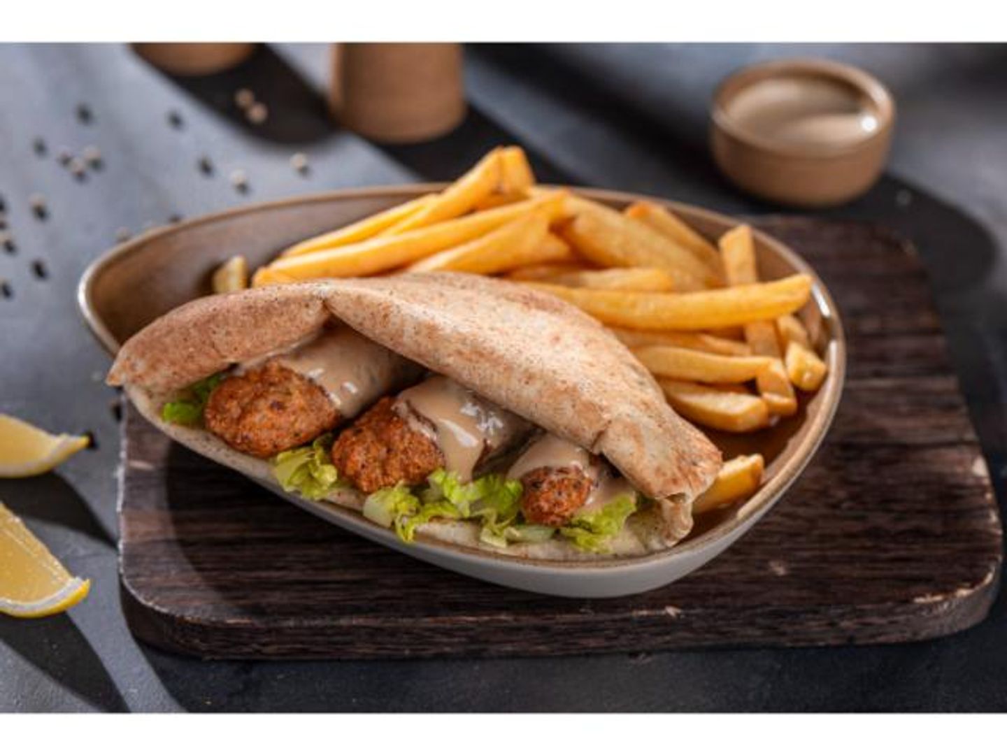 Shrimp Kofta Sandwich