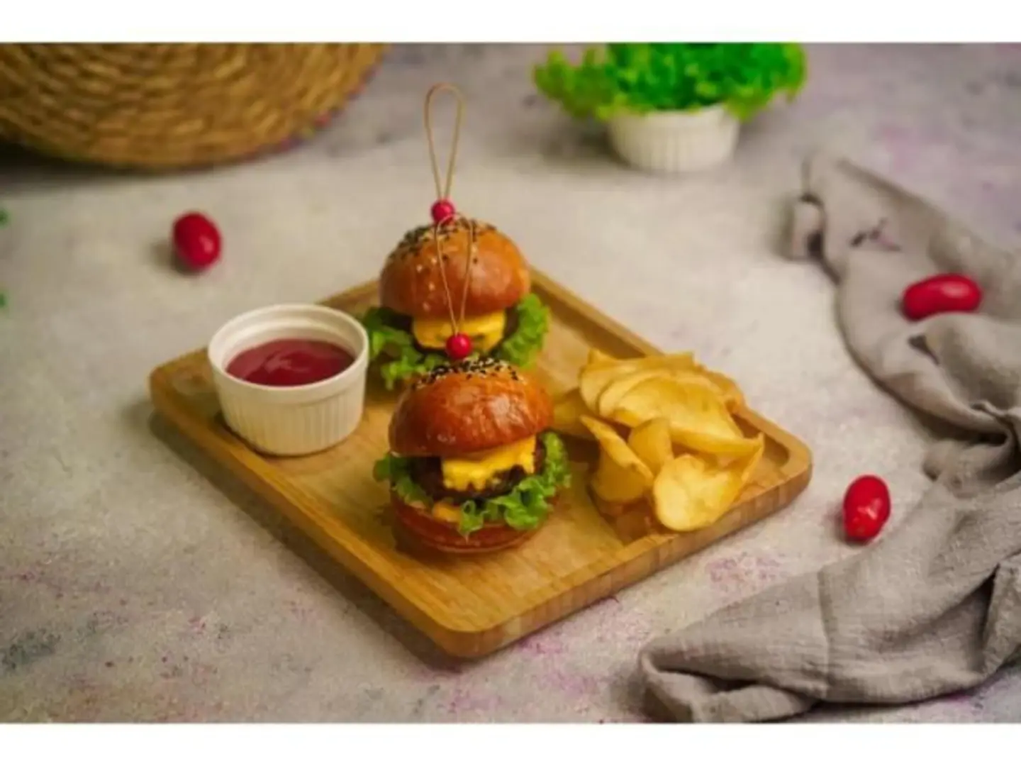 Mini Beef Burger