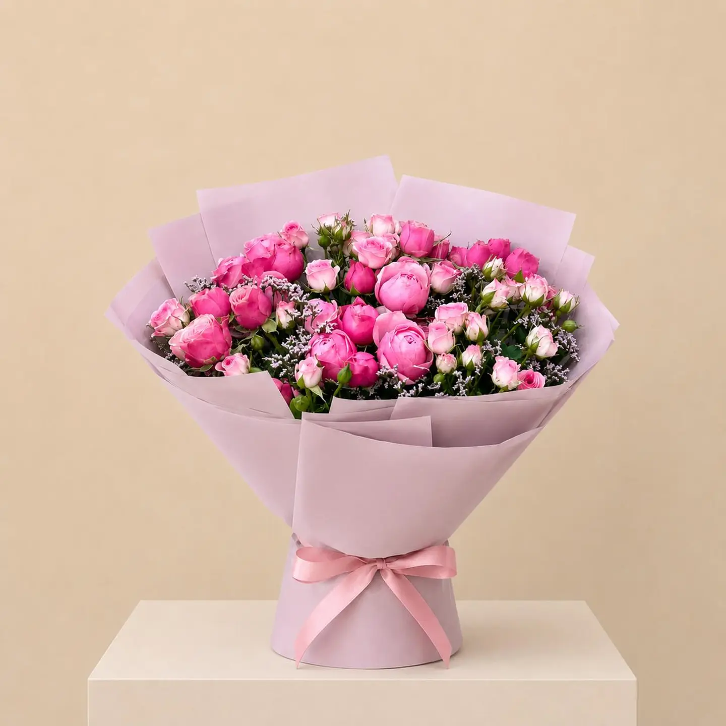 Luxury Pink Rose Bouquet