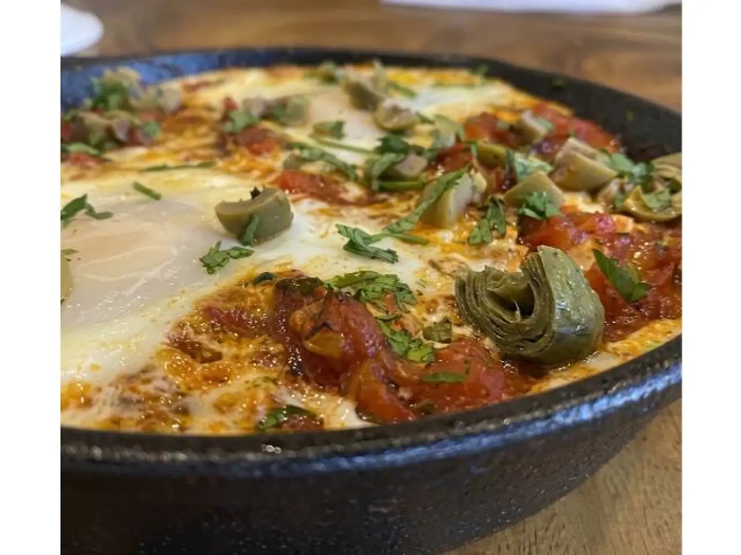 Turkish Shakshouka With Fried Eggs