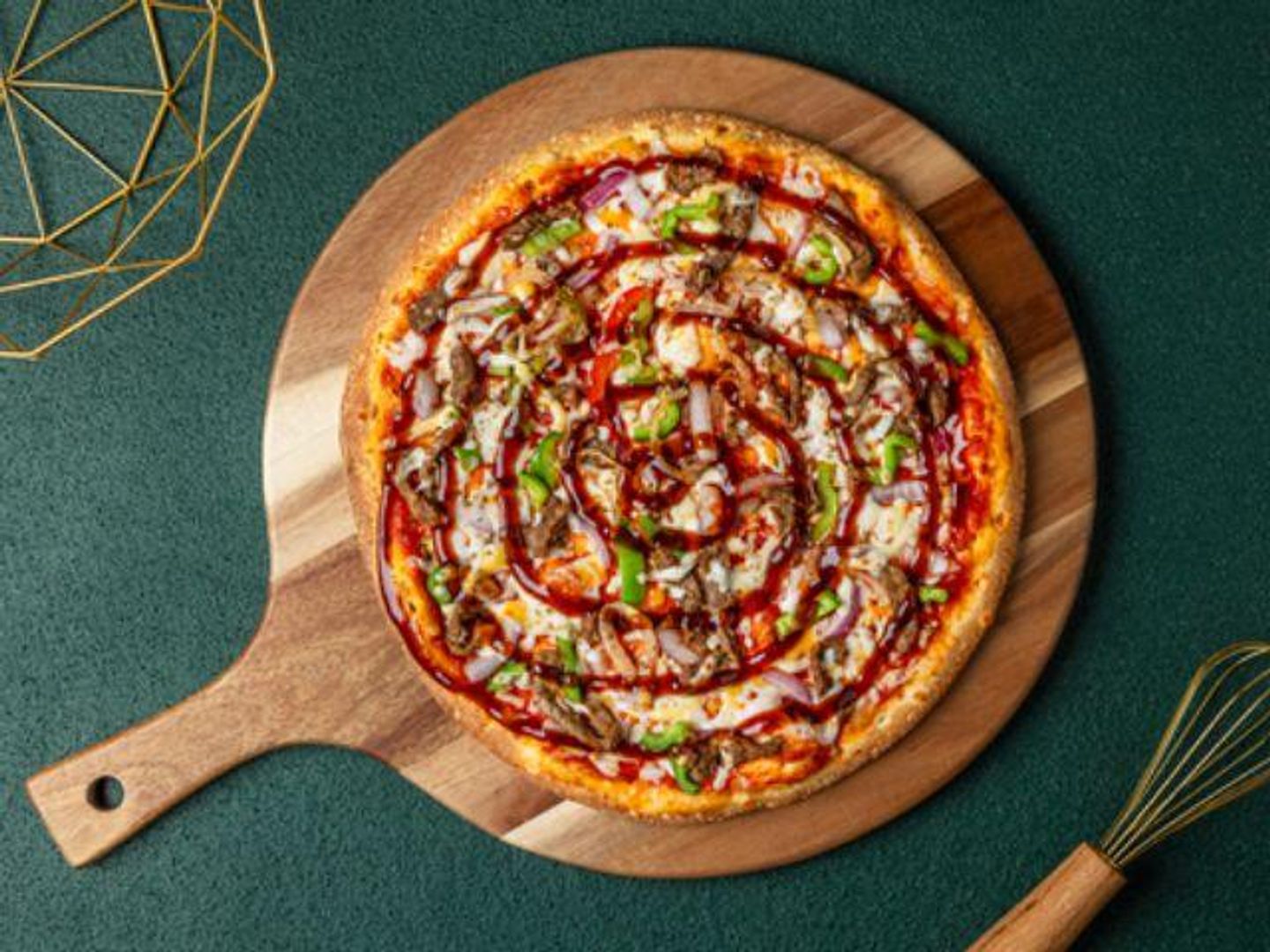 Steak Pizza Large