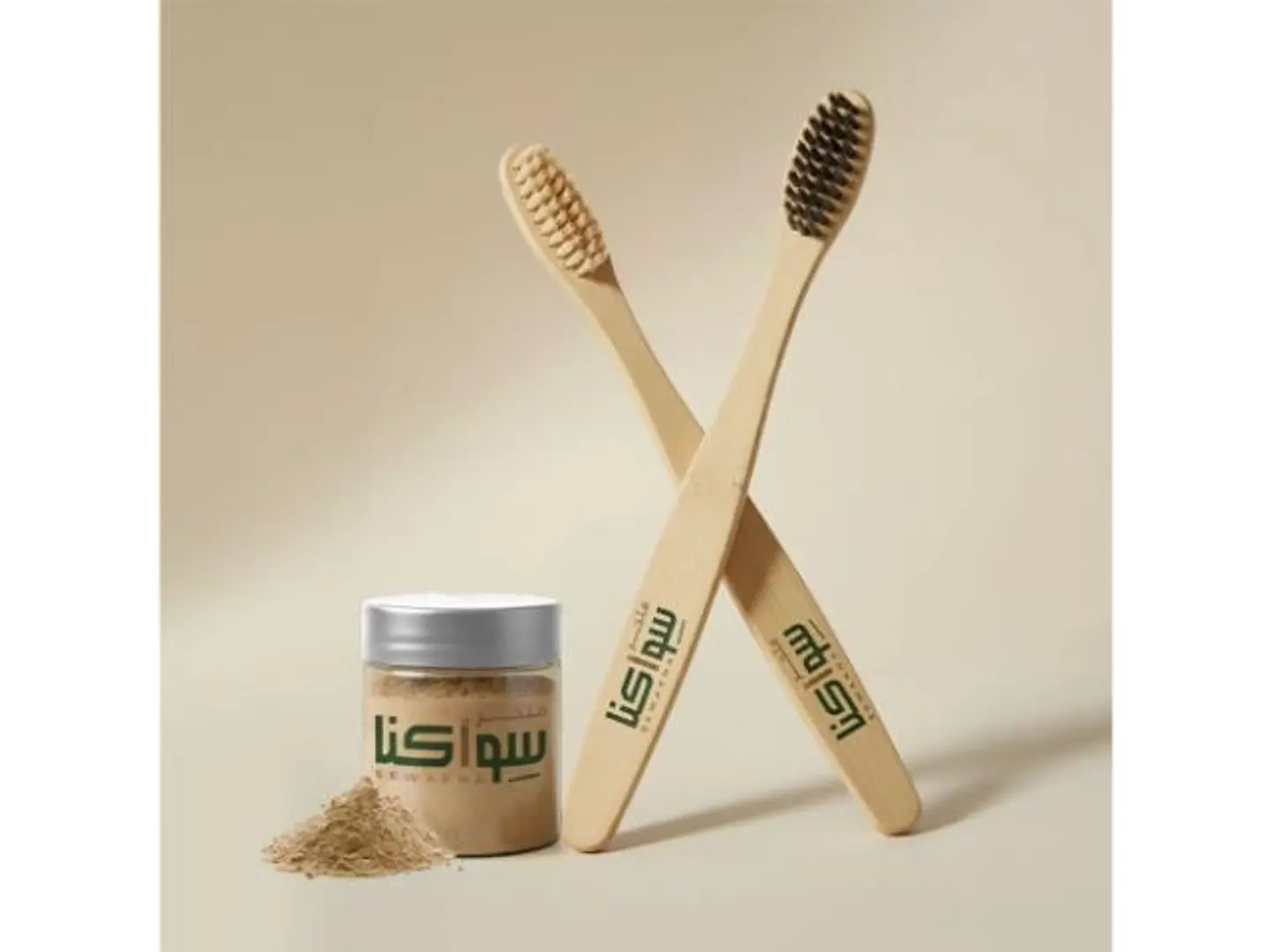 فرشاة سواكنا الخشبية