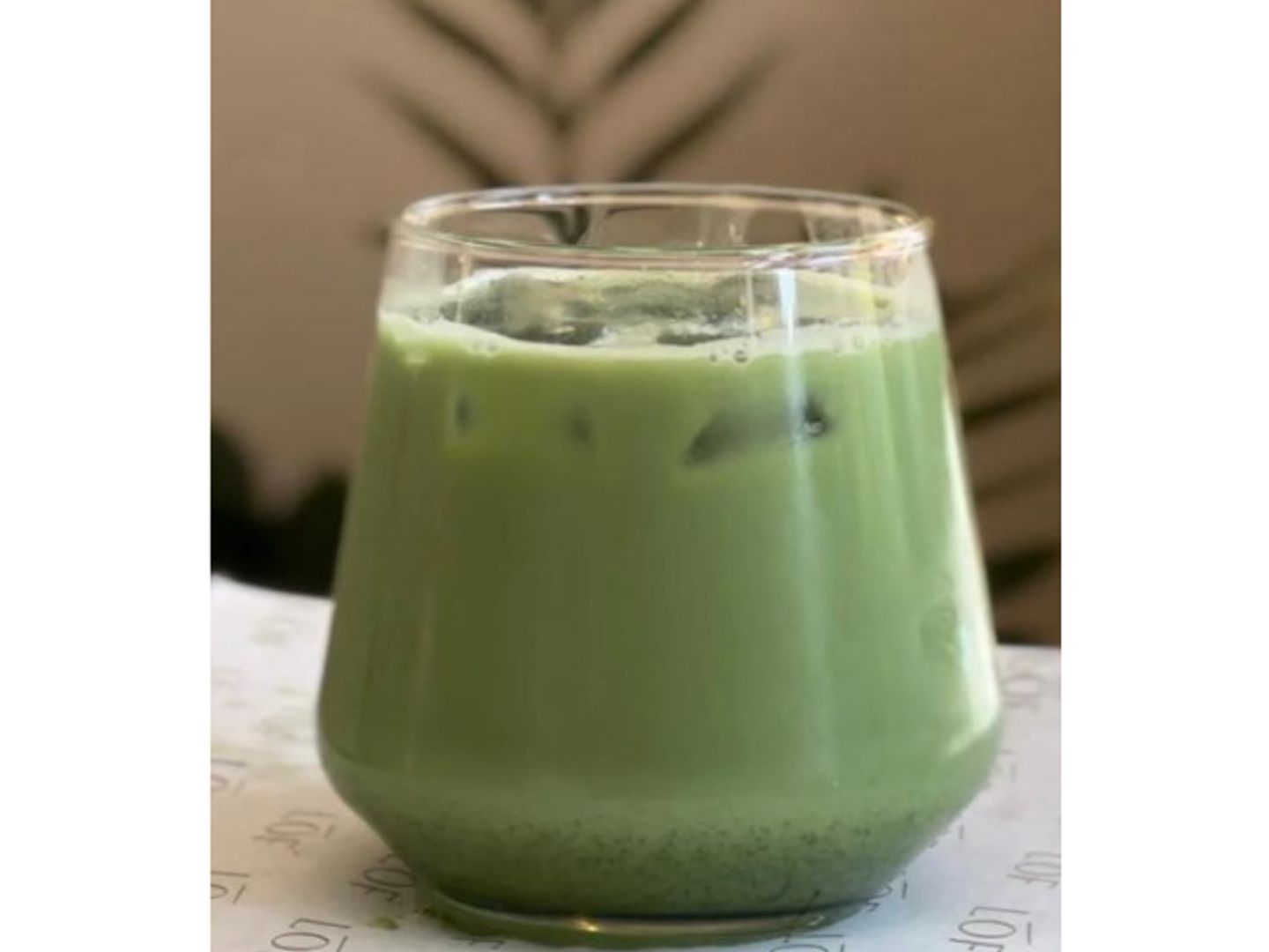 Iced Matcha Latte