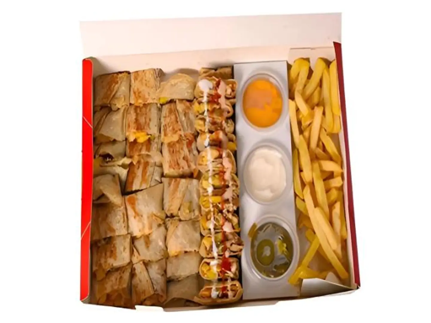 بوكس شاورما عربي دجاج صغير