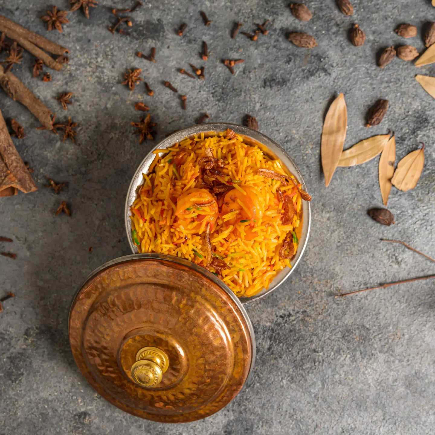 Shrimp Biryani