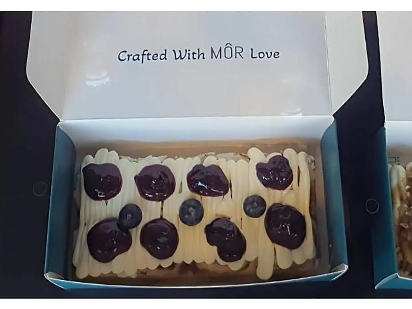 Blueberry And Cinnamon Roll