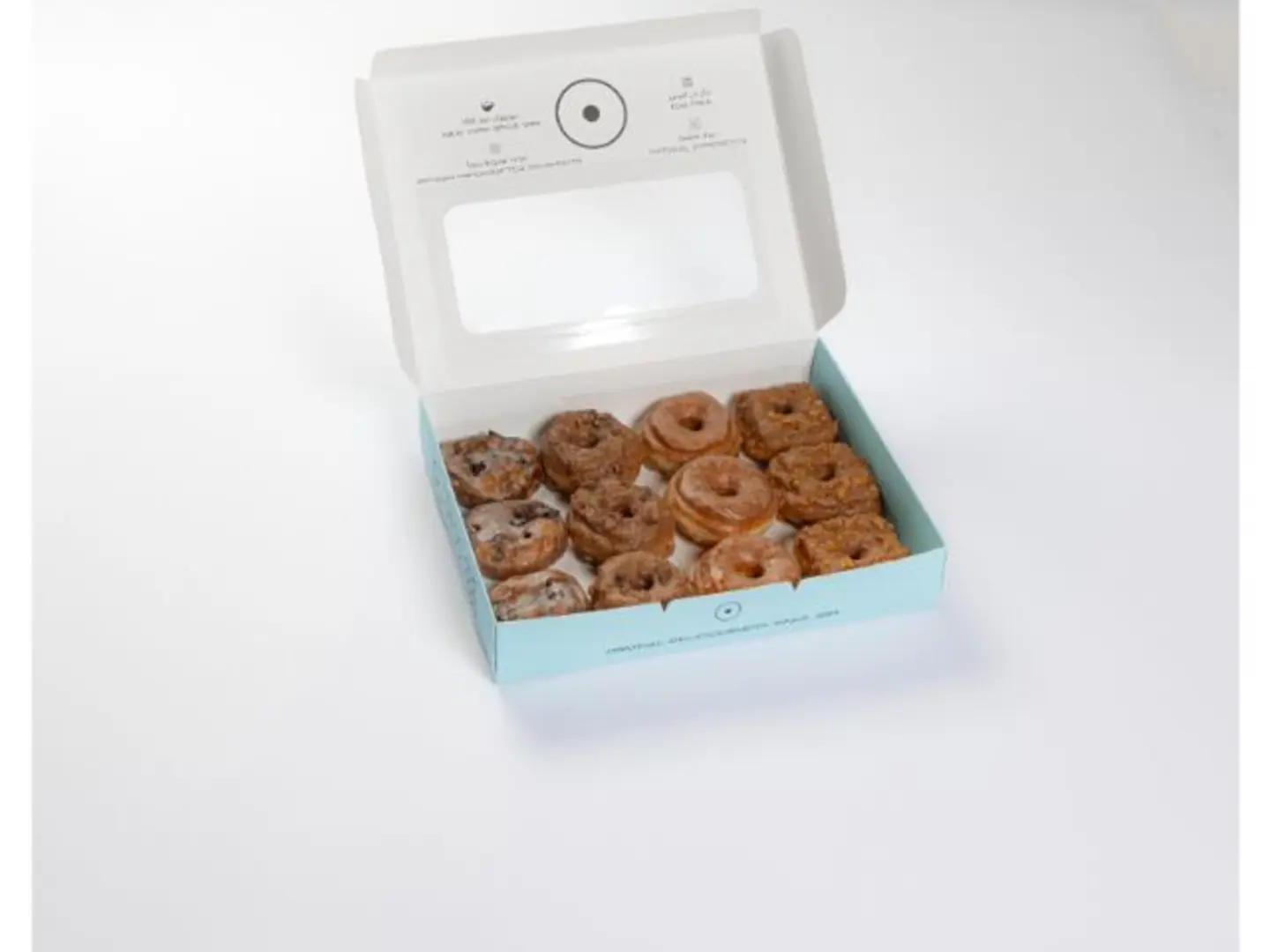 Mini Doughnut Box 12 Pieces