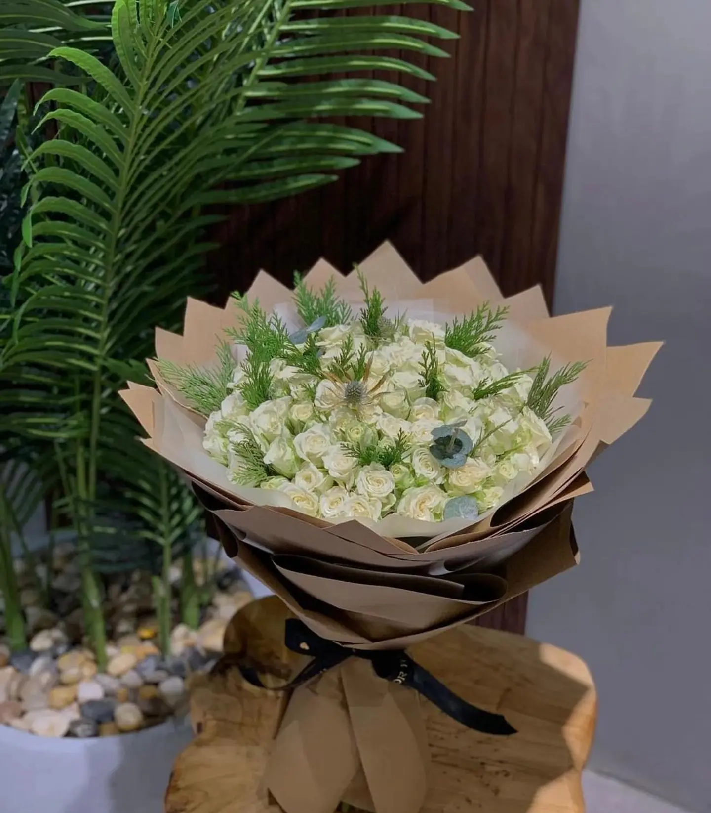 بوكيه بيج بالجوري الابيض