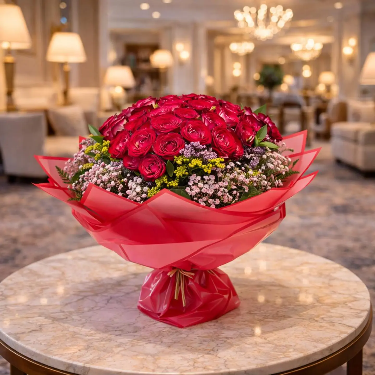 احمر دبل غلاف احمر عشرة