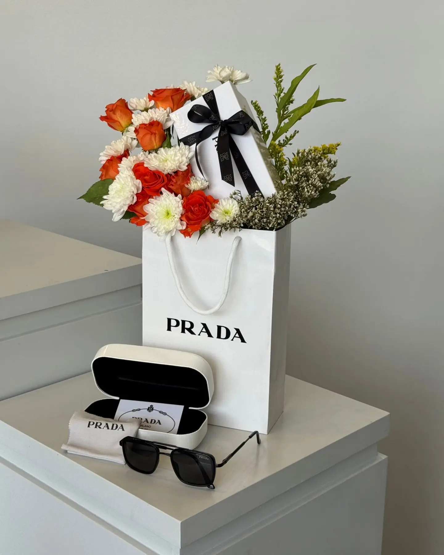 Prada Glasses With Natural Roses 97