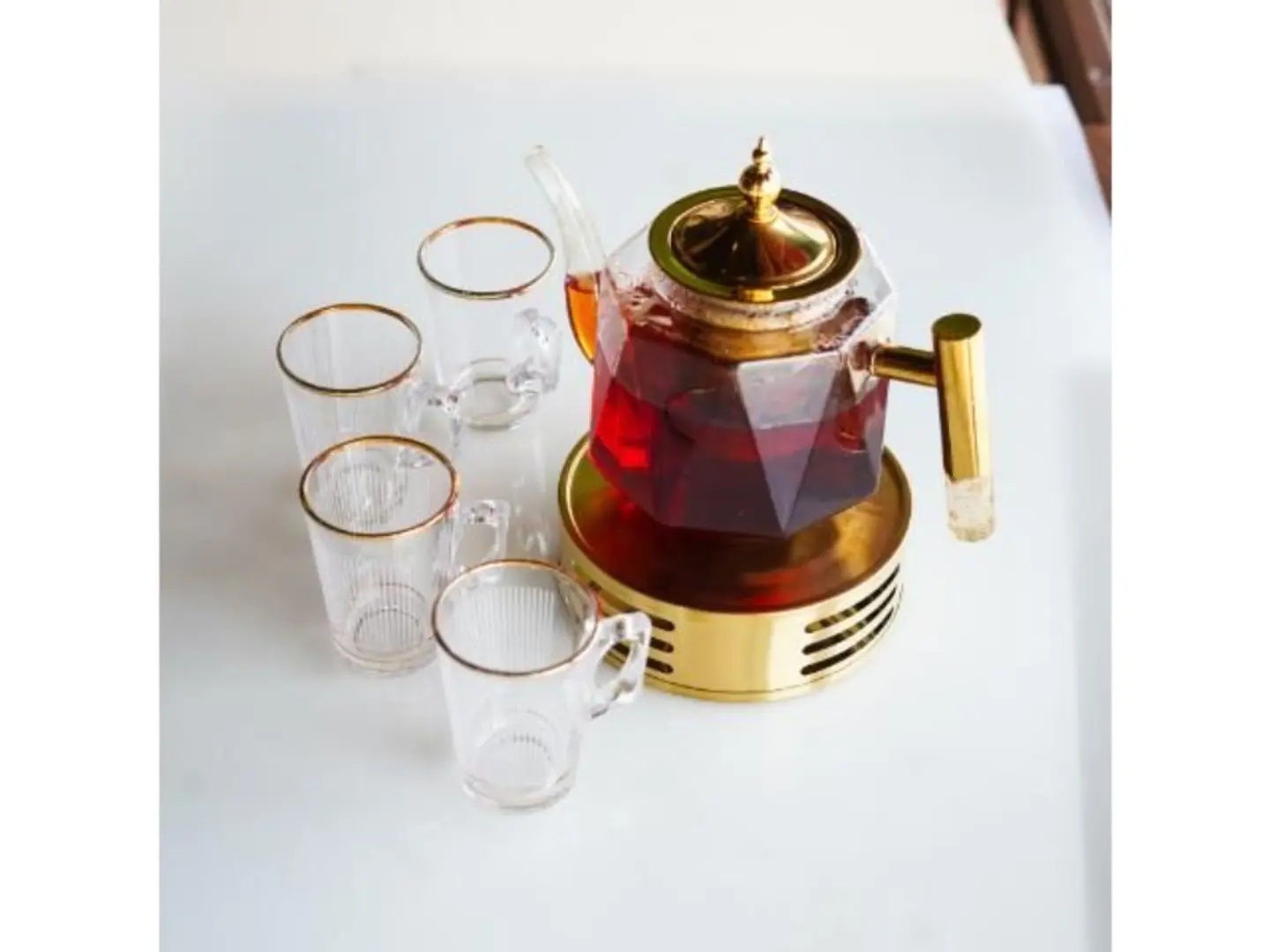 Red Tea Cup
