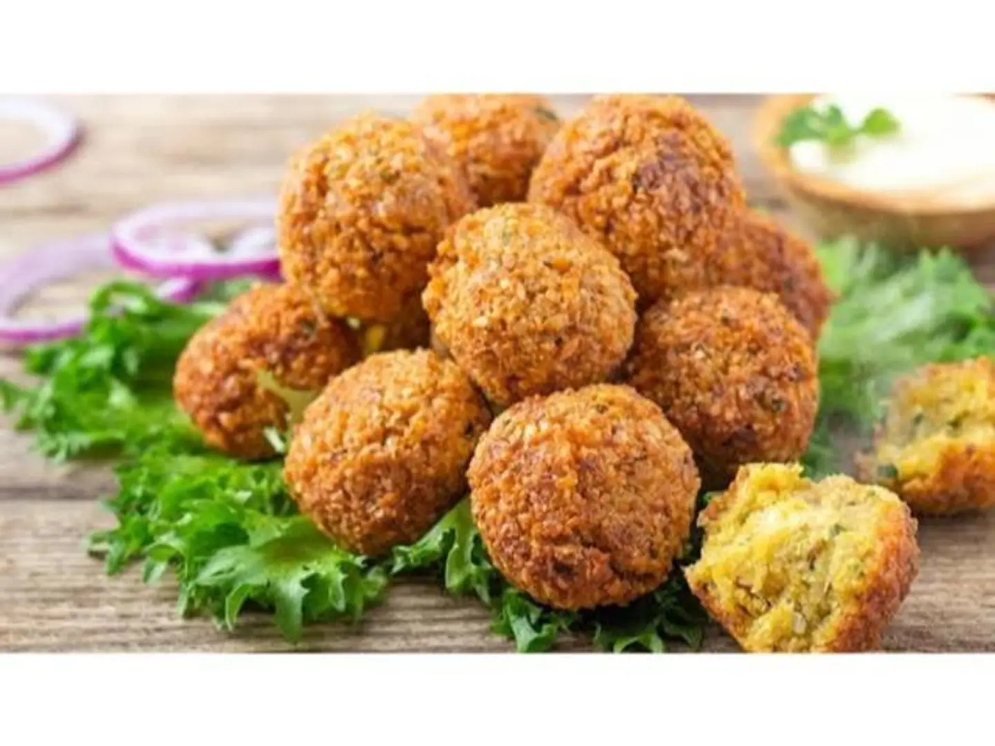 Plain Falafel Dish 10 Pieces