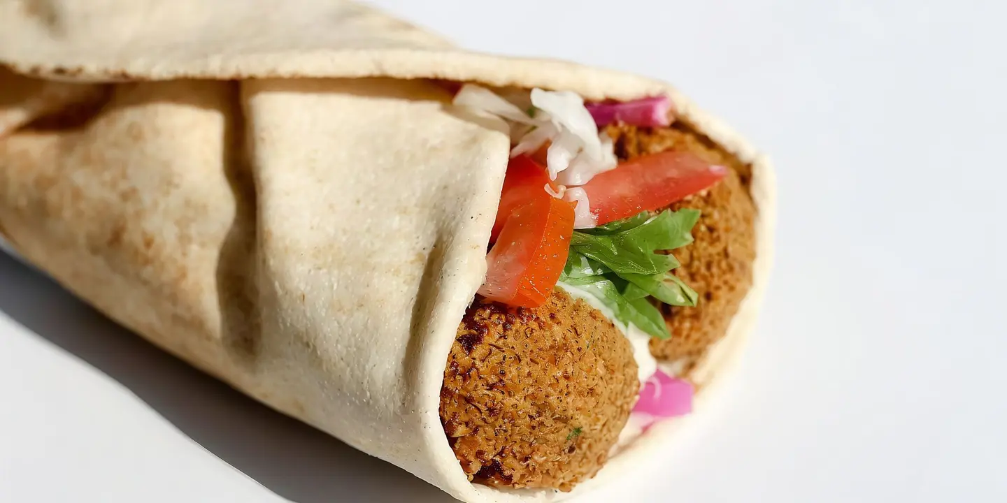 ساندوتش فلافل شامي صغير