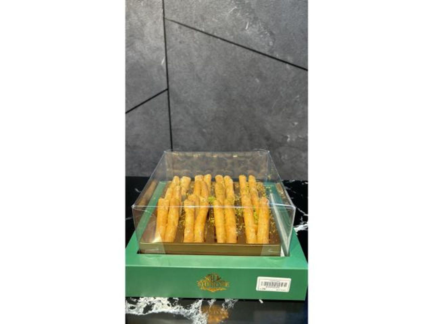 Pistachio Fingers With Cheese