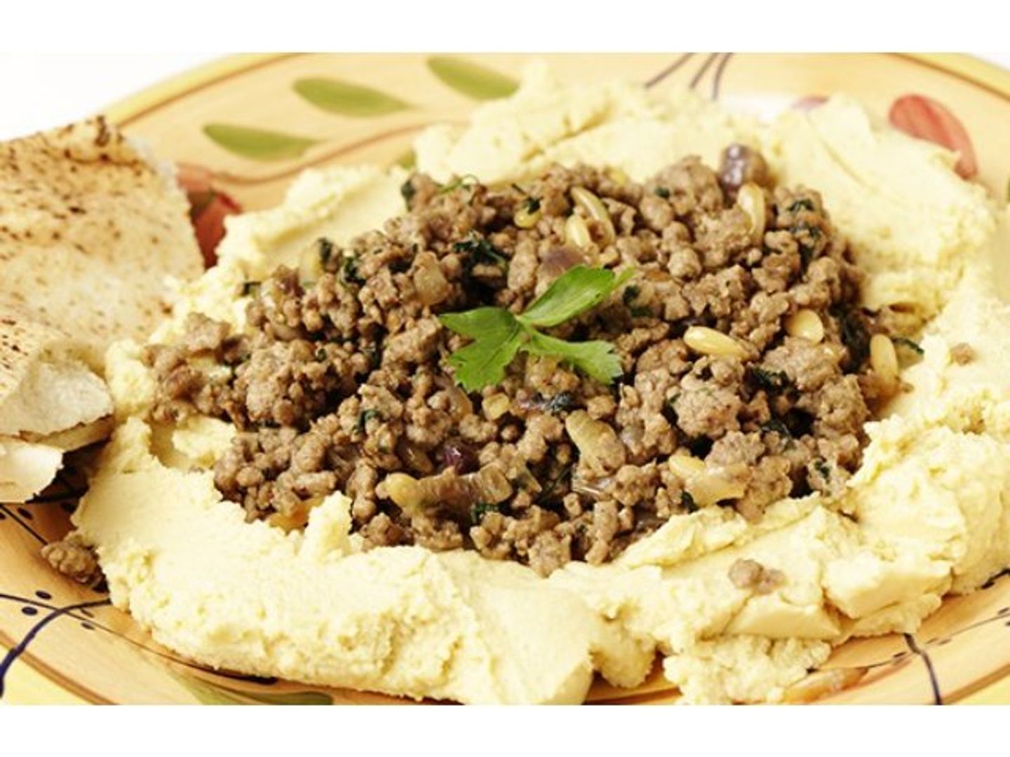 كبده مع حمص
