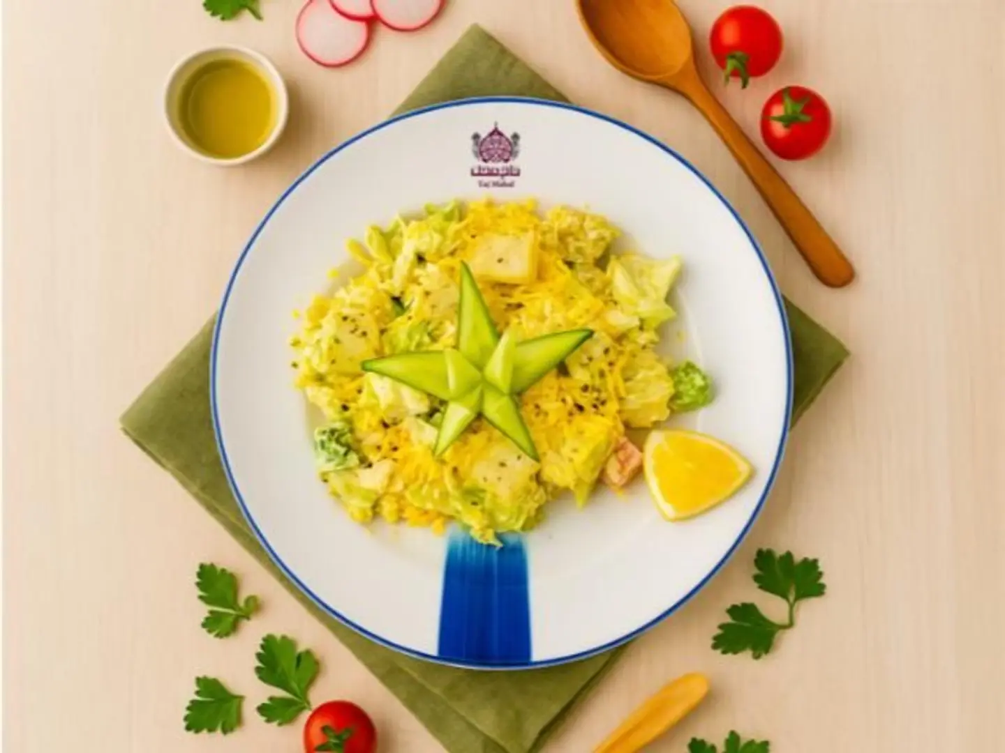 سلطة دجاج سيزر