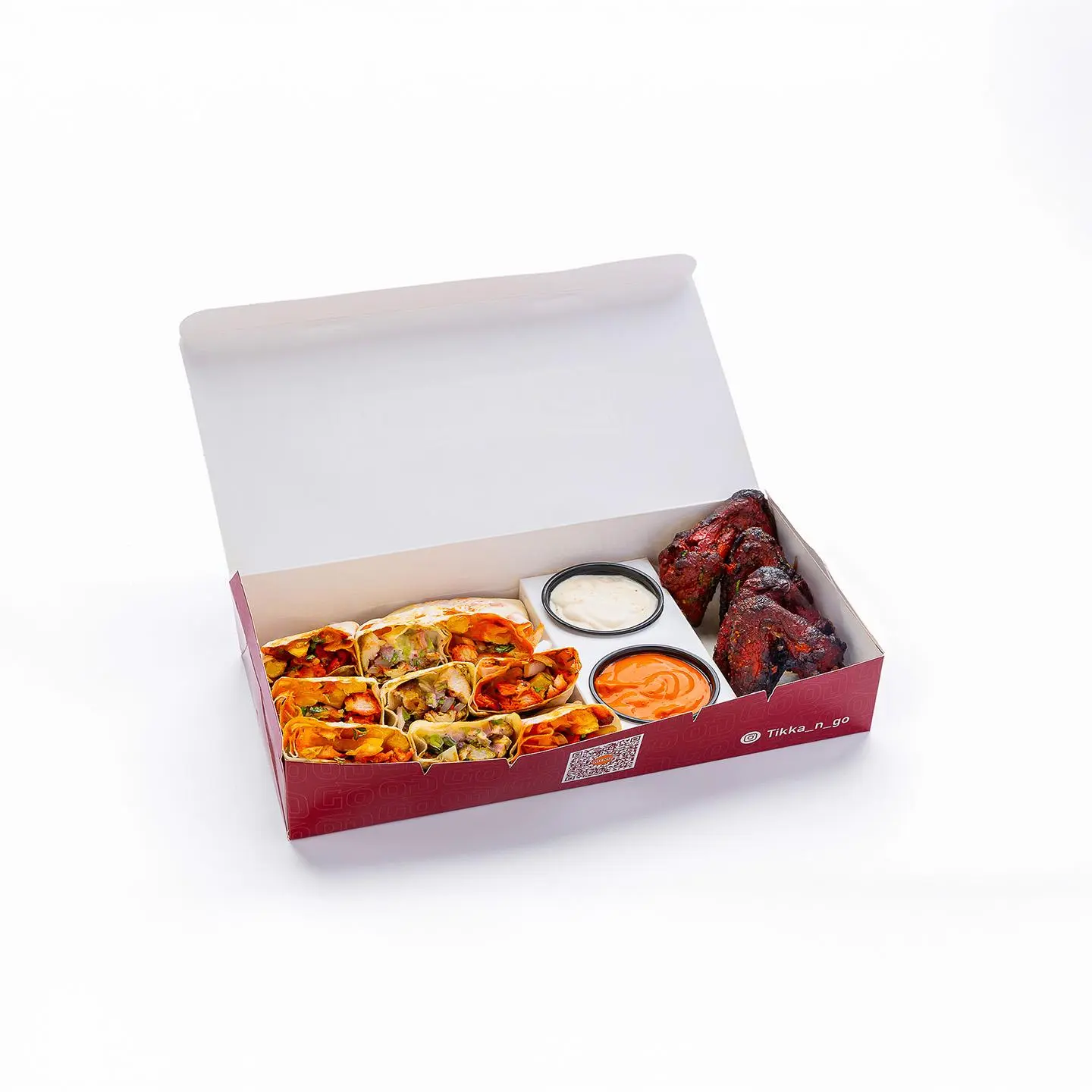 Arabic Tikka Box Special Tandoori Spicy Malai