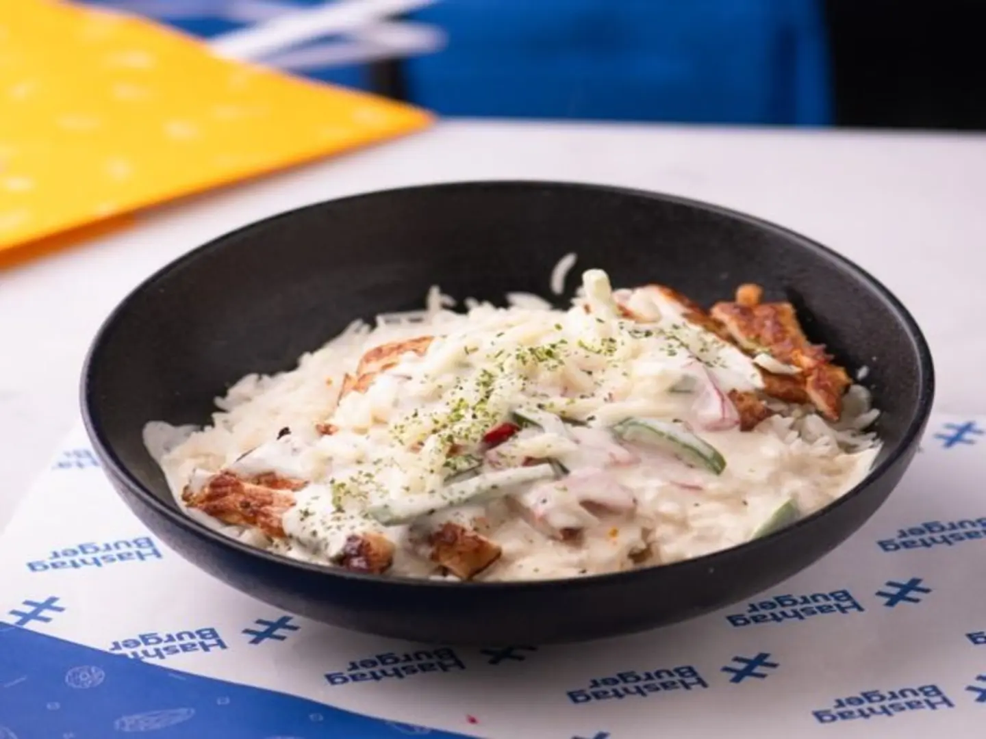 Chicken Hashtag Rice