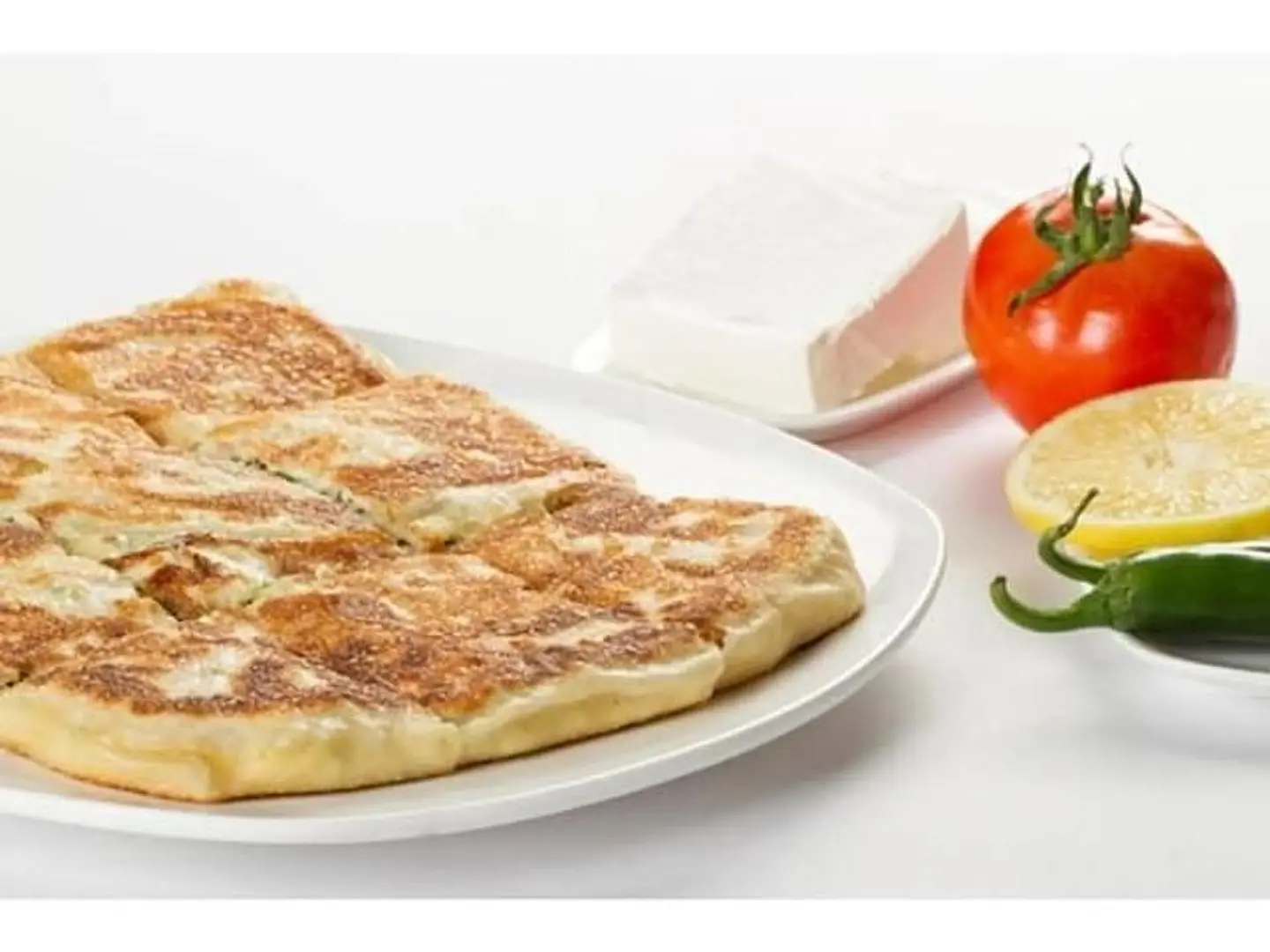 مطبق خضار جبنة بيضاء