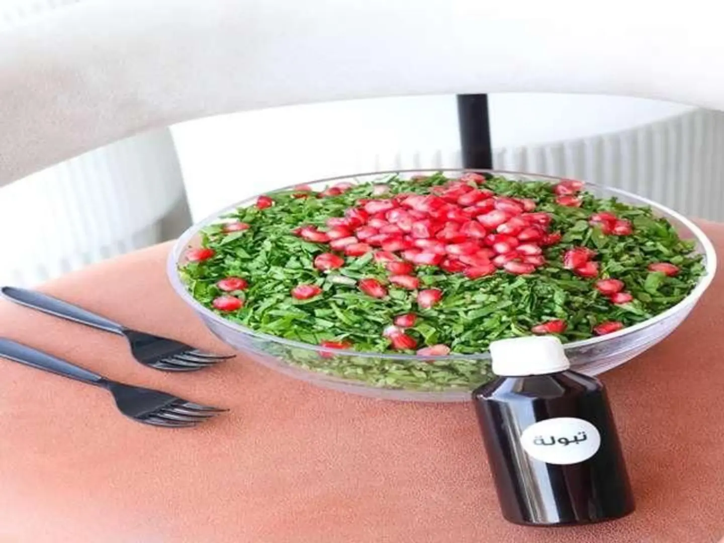 سلطة تبولة كنوا عائلية