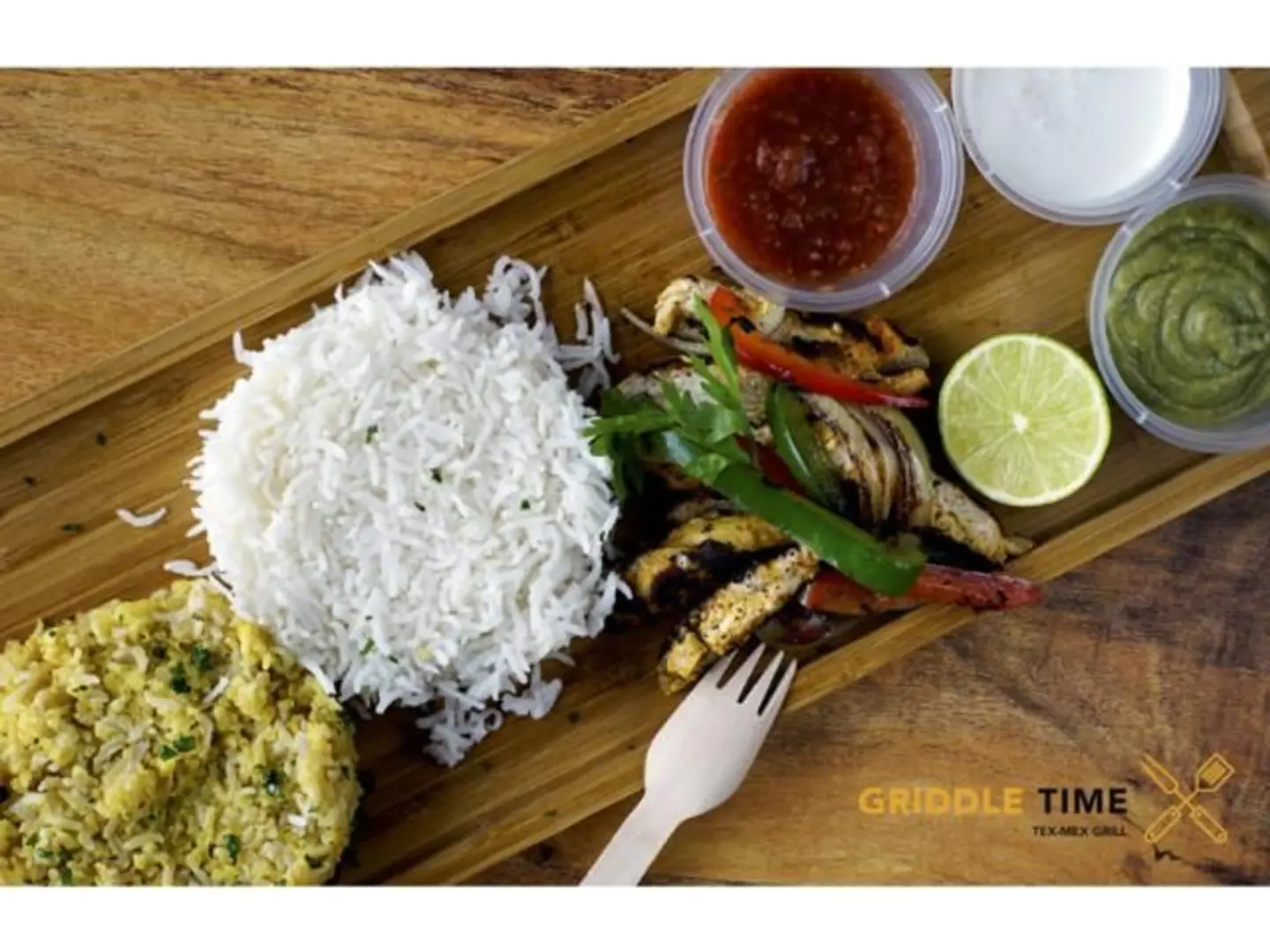 Fajita With Rice Rice