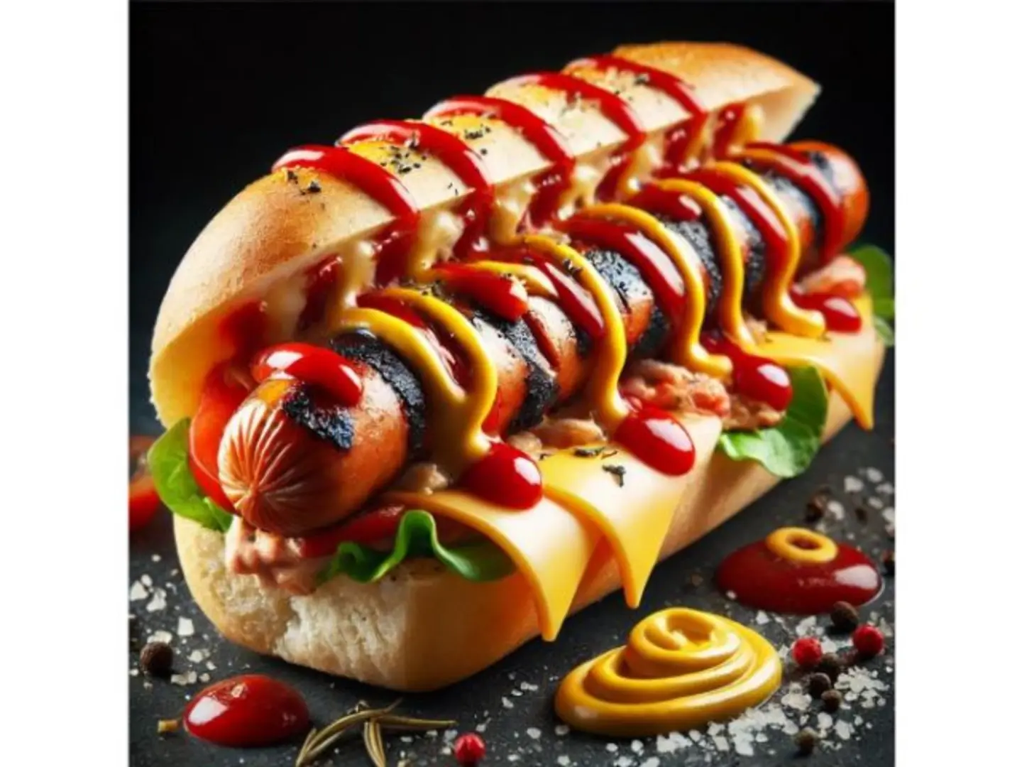 Grilled Hot Dog