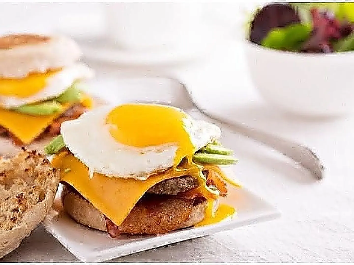 Special Burger With Egg
