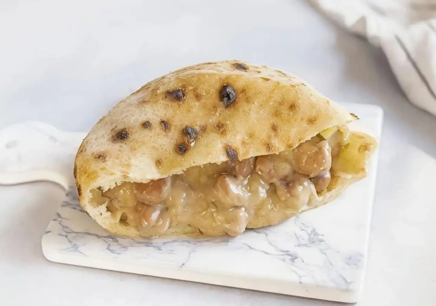 Foul With Olive Oil Sandwich