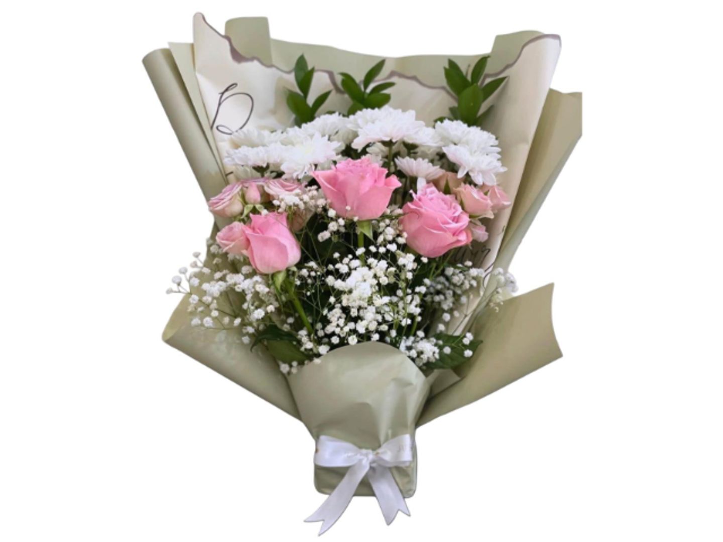 Rose And Chrysanthemum Bouquet